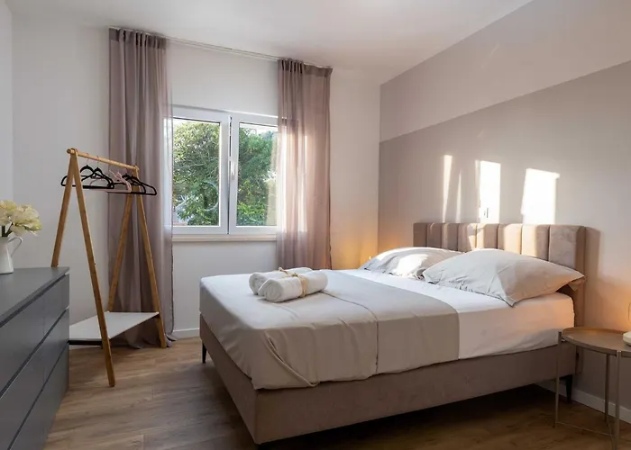 דירה Amare - Three Bedroom With Balcony And Sea View דוברובניק